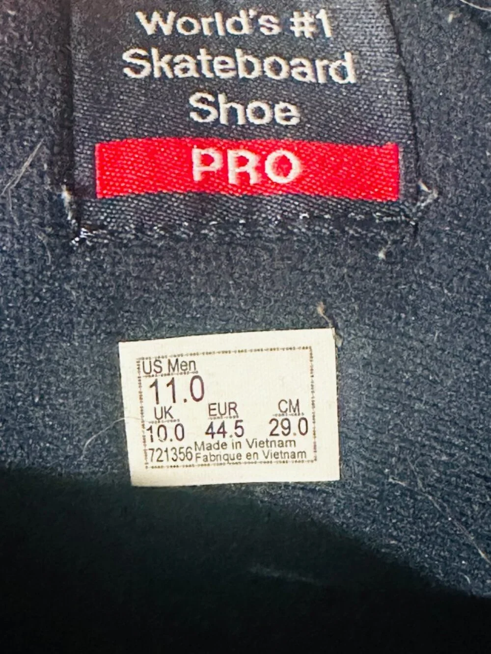 Vans Pro Blue Sneakers Men's Size 11 - 721356